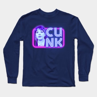 Neon Philomena Cunk Long Sleeve T-Shirt